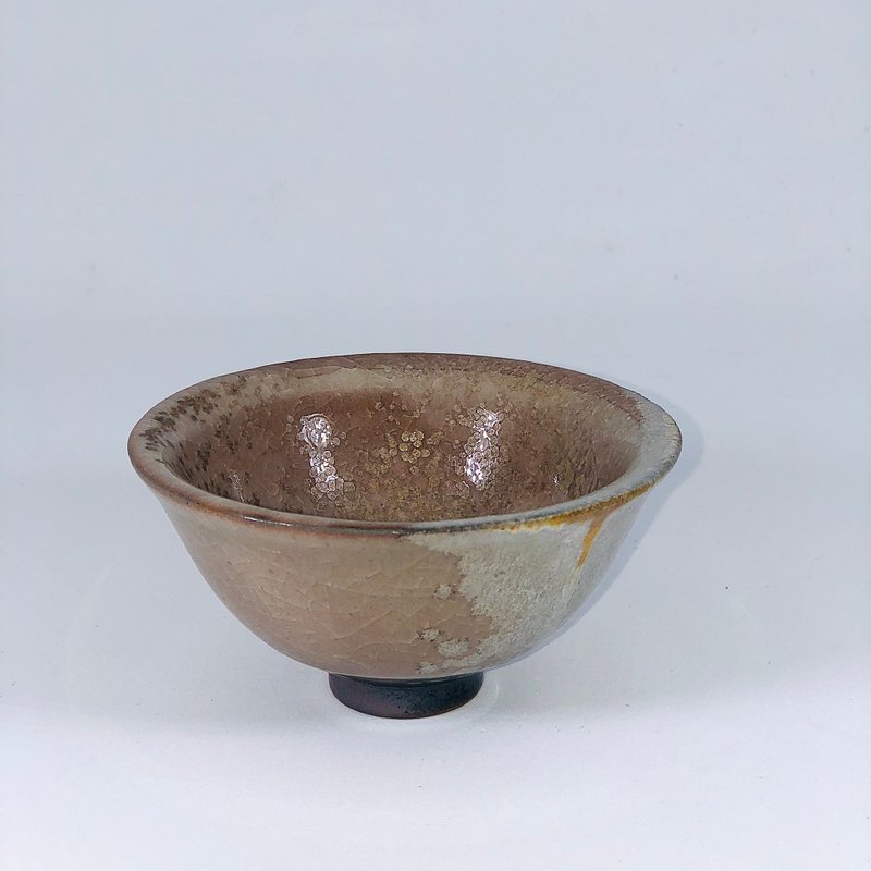 【唯一手作】柴燒小茶碗-雪見櫻 JC053 - 茶壺/茶杯/茶具 - 其他材質 