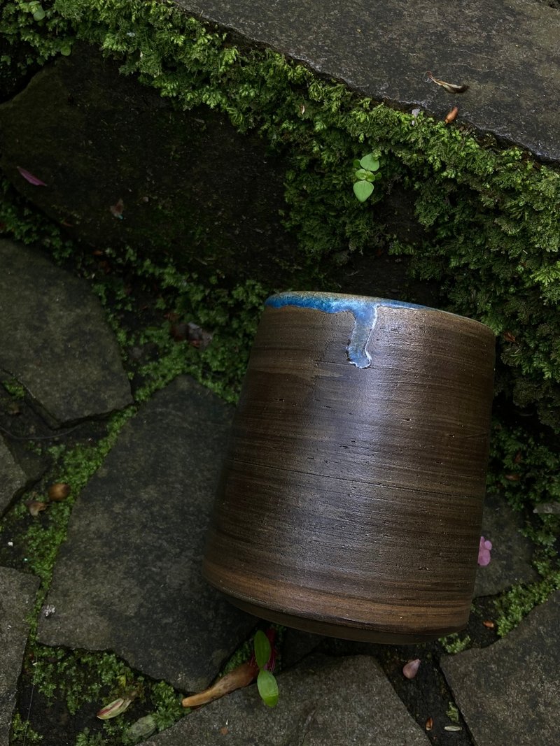 墨藍結晶茶杯 V - 茶壺/茶杯/茶具 - 陶 