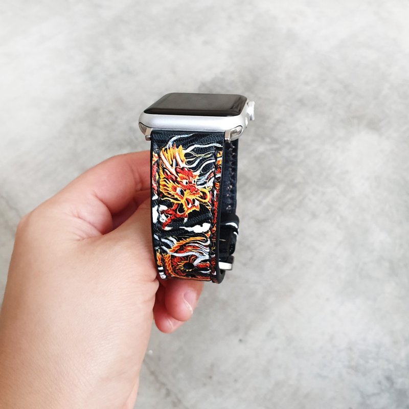 Apple Watch皮革錶帶38毫米42毫米40毫米44毫米 - 錶帶 - 真皮 多色