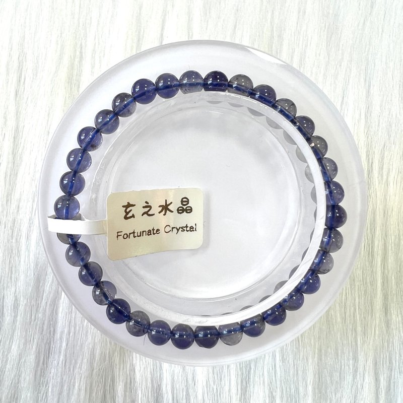 血滴紫堇青手串 | 水晶 | 水晶手串 | 水晶手鏈 | 水晶手 - 手鍊/手環 - 水晶 紫色