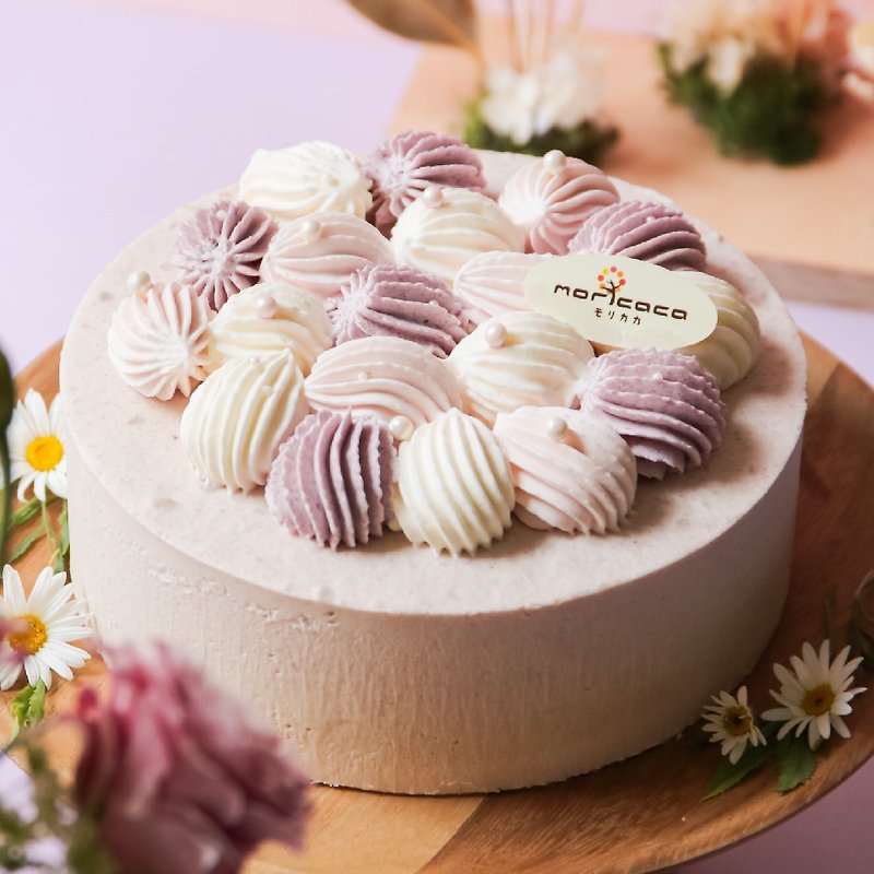 [Fruitous Mori] Mother’s Day Limited - Taro Flower Love | Mother’s Day Cake - เค้กและของหวาน - อาหารสด 