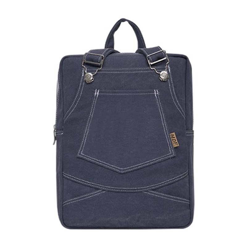 MDF Denim Sling Bag - Iron Grey - Backpacks - Other Materials Gray