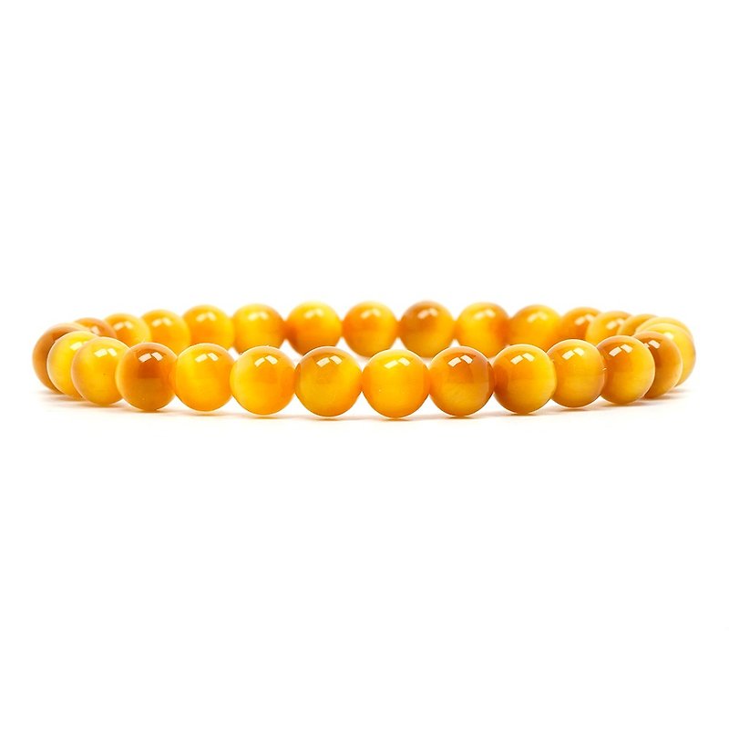 Golden Tiger Eye 6mm Beads Bracelets - Bracelets - Semi-Precious Stones Multicolor