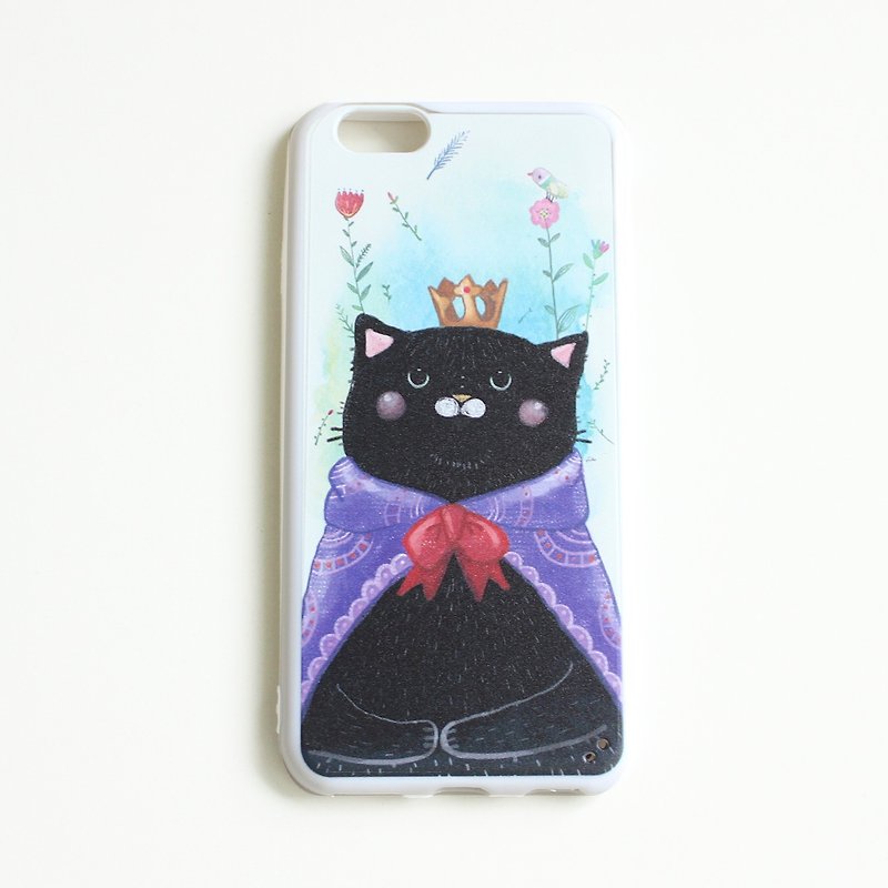 Black Cat iPhone Case (SE/5/5s, 6/6 plus, 7, 7plus...Others) - Phone Cases - Other Materials White