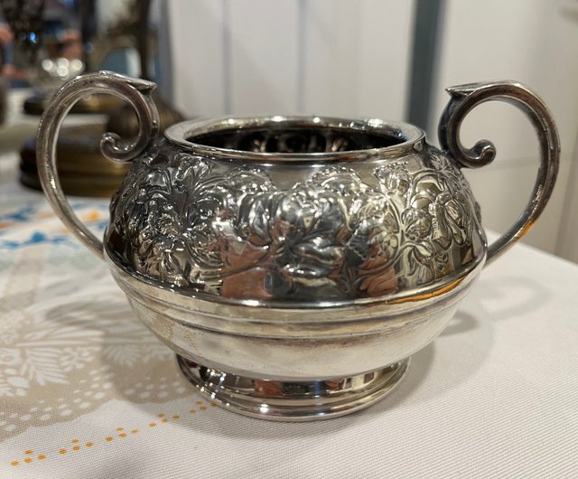 イギリス アンティーク シェフィールド ピューターティーセット ポット