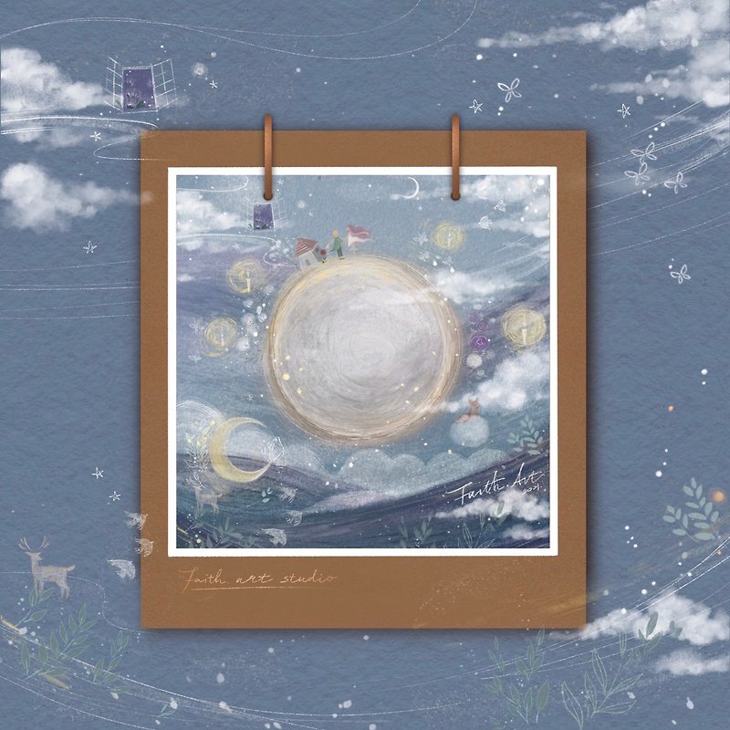2023 Hand-painted Illustration Desk Calendar / Live a good life every day / Give a postcard with illustrations - Calendars - Paper 