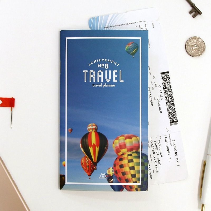 Second-Mansion- facilitate this goal - Transcript of travel - hot-air balloon, PLD64617 - Notebooks & Journals - Paper Blue