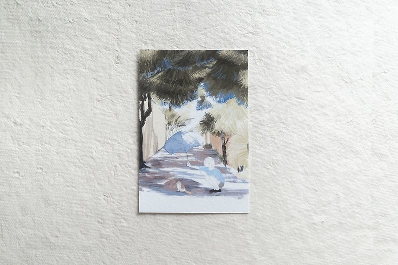 Mini Art Prints | Under The Tree - Cards & Postcards - Other Materials 
