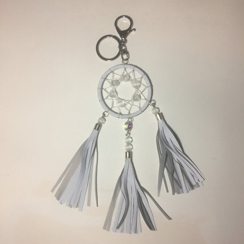 獨特反光捕夢網吊飾 - 鑰匙圈/鑰匙包 - 其他材質 銀色