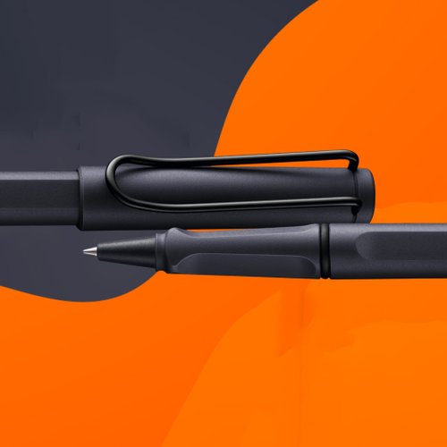LAMY TAIWAN 官方旗艦館 【雷雕刻字2024】LAMY 鋼珠筆 限量獨家 / SAFARI / 鋼鐵黑
