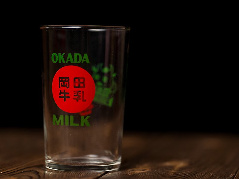 [Groceries of the time] Okada milk glass - Cups - Glass 
