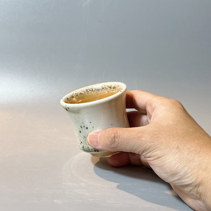 柴燒純瓷黃金杯  / 小平凡手作 - 茶壺/茶杯/茶具 - 陶 