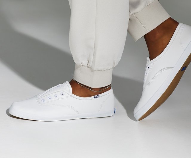 Cheap plain white keds online