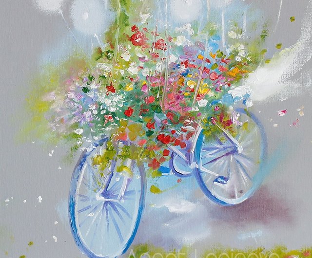 Bicycle discount painting shops