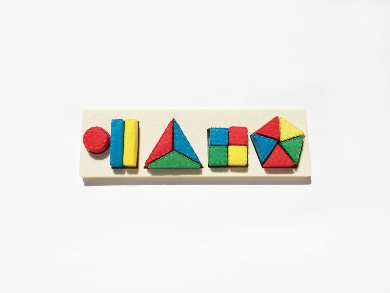 Rainbow Pattern Blocks - Kids' Toys - Other Man-Made Fibers 