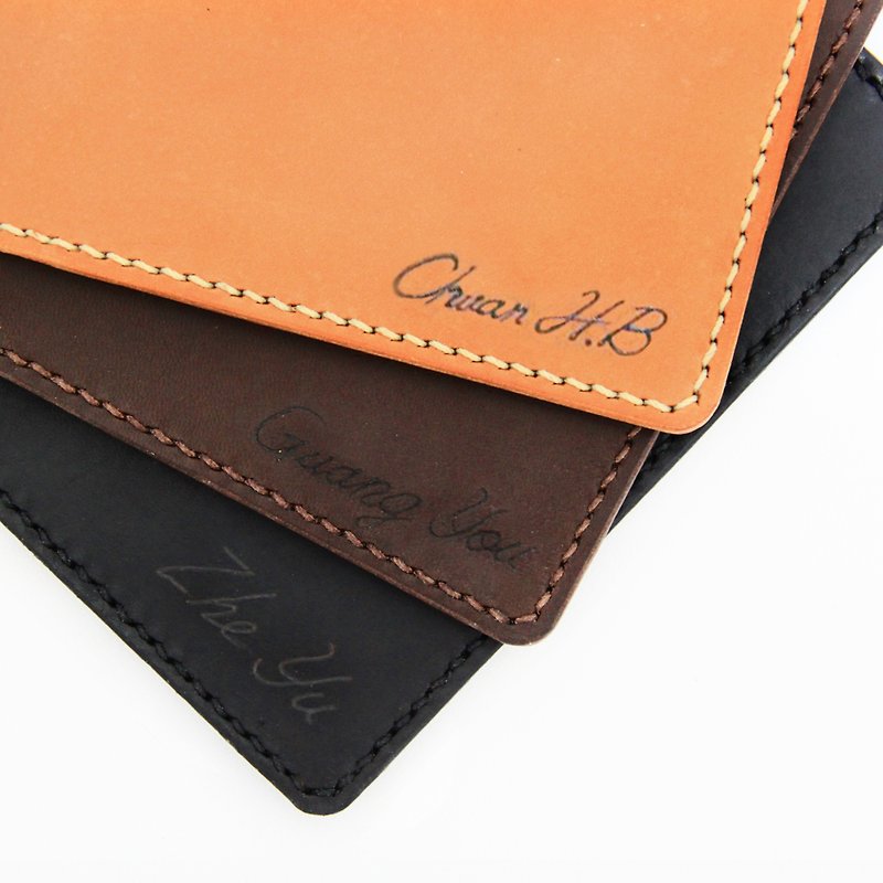 Additional purchase of branded lettering service - Other - Genuine Leather 