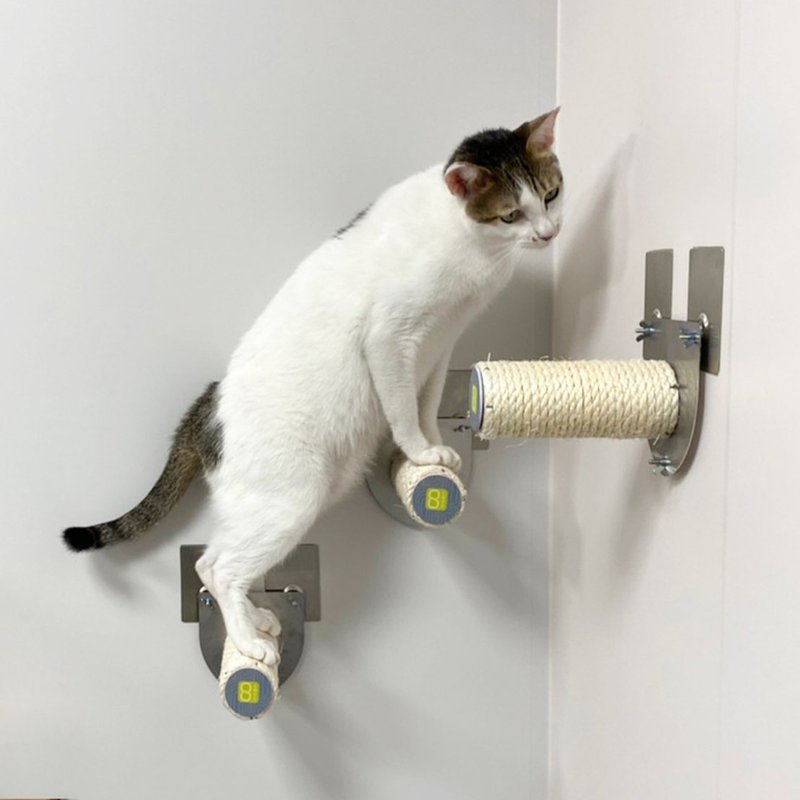 [One entry] Cat pillar short ladder | Wall sticker fixed - Scratchers & Cat Furniture - Other Materials 