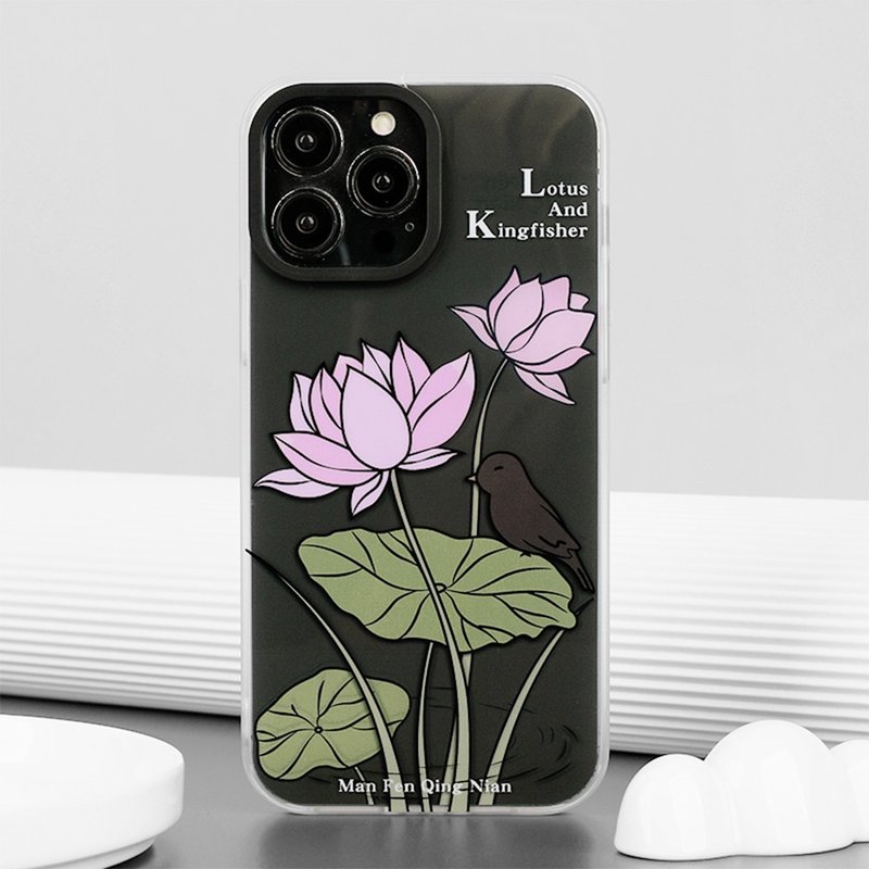 荷花畫  iPhone 手機殼 - 手機殼/手機套 - 其他材質 