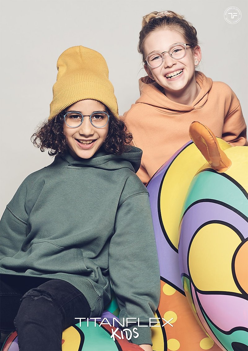 【TITANFLEX Kids】德國超彈性鈦複合圓框兒童眼鏡 830126 - 眼鏡/眼鏡框 - 其他材質 多色