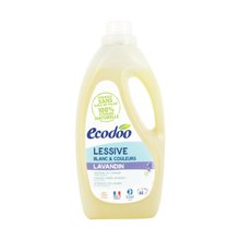 Ecodoo 低泡環境に優しい洗濯洗剤 - 低刺激性無香料 2L (66 洗濯