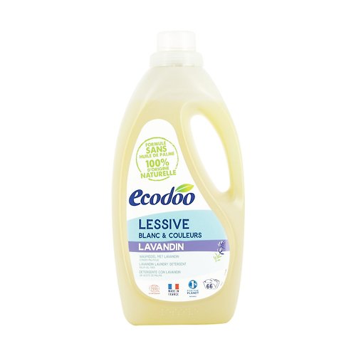 Ecodoo易可多 法國環保有機清潔劑 Ecodoo易可多 低泡沫環保洗衣精-薰衣草2L(66次洗衣精)