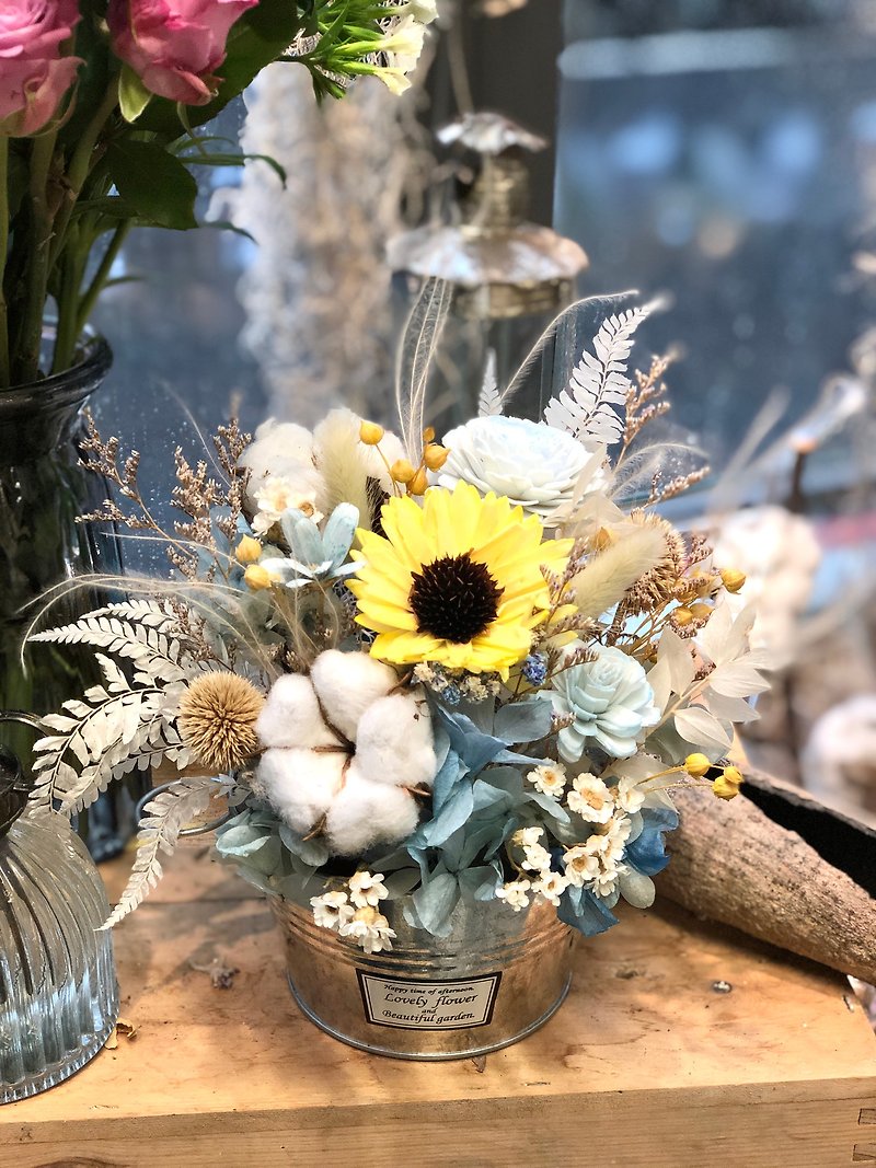 Graduation dry table flower - ช่อดอกไม้แห้ง - พืช/ดอกไม้ 