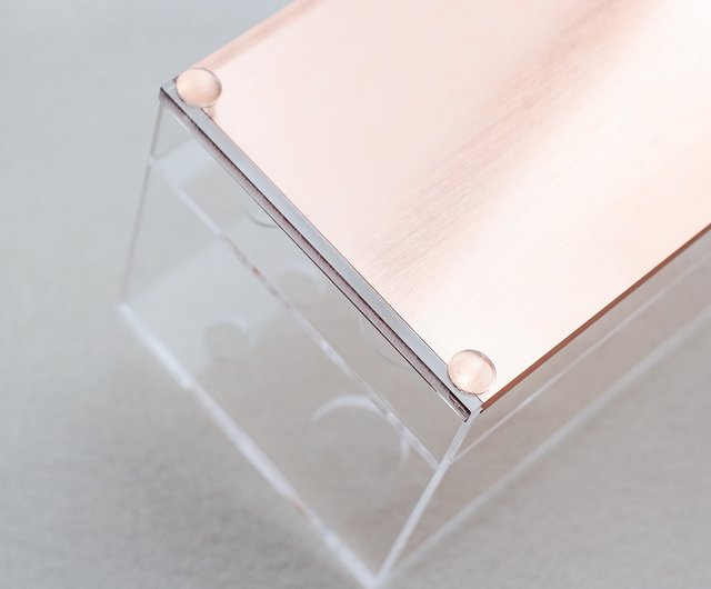 Rose Gold Acrylic 12 Spaces Nail Brush Makeup Brush Holder - Shop Moosy  Life Makeup Brushes - Pinkoi