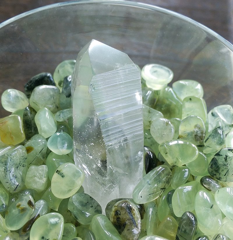 Lemurian Quartz 巴西產地 雷姆利亞水晶 白水晶 天然礦石 原礦 - 擺飾/家飾品 - 其他材質 