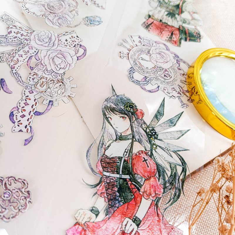 WF670 蒸氣奇幻 Fantasy Steamファンタジー蒸気 紙膠帶 Masking - 紙膠帶/和紙/PET - 塑膠 多色