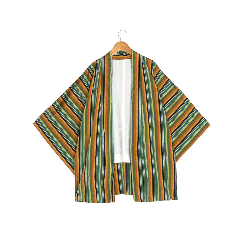 [Egg plant ancient] orange orange apple clothing and clothing feather weaving - จัมพ์สูท - เส้นใยสังเคราะห์ สีเขียว