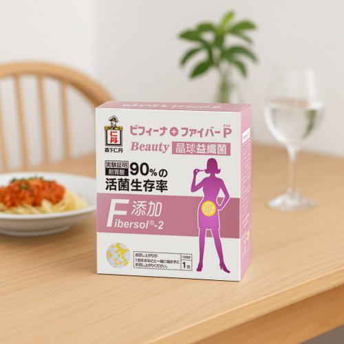 森下仁丹 Jintan 臺灣經銷 日本森下仁丹益生菌 晶球益纖菌 (30條/盒)