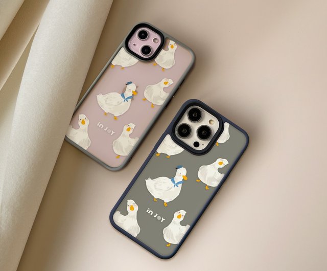 iPhone 17/16 スマホケース｜コールダック 艶消し MagSafe対応