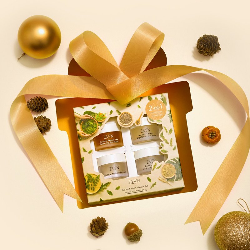 經典凍膜體驗組│聖誕禮盒。臉部保養。凍膜保養 - 面膜/凍膜/泥膜 - 其他材質 白色