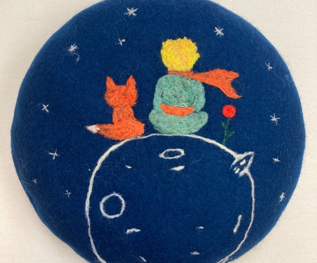 針フェルトベレー帽 星の王子, 狐 と ロズ - ショップ