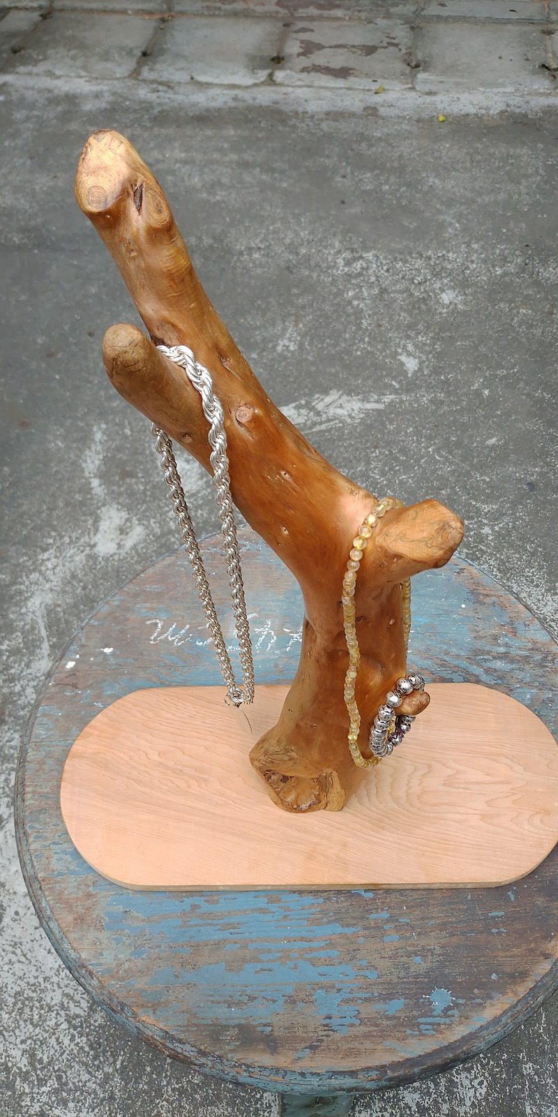 台灣紅檜金絲瘤吊飾架擺件 - 裝飾/擺設  - 木頭 
