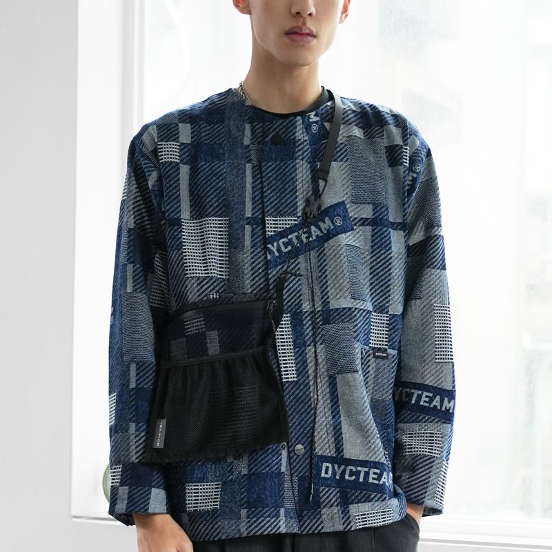 DYCTEAM x SEALSON - SA | SACOCHE BAG (DENIM) - 側背包/斜背包 - 其他材質 藍色