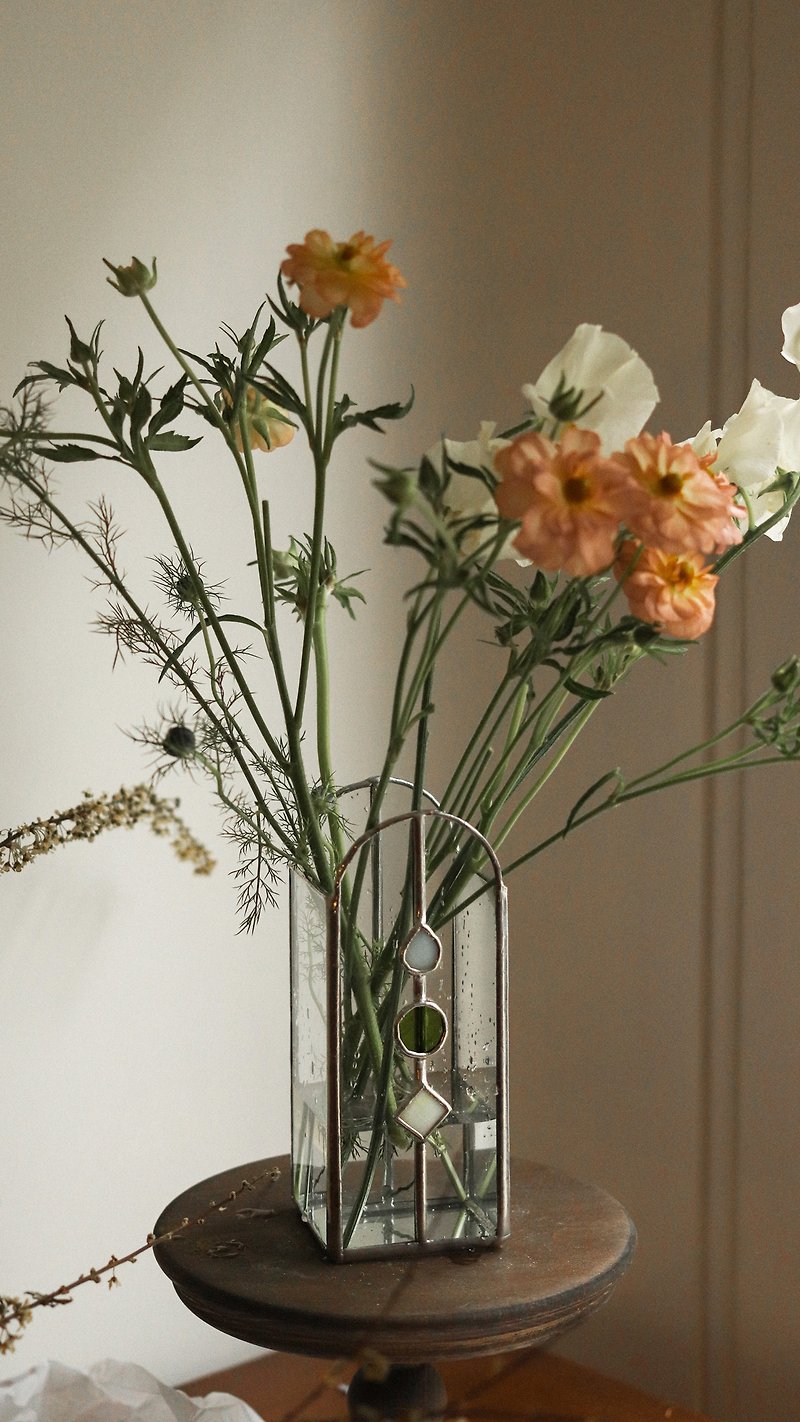 無盡夢境-玻璃花器 - 花瓶/陶器 - 玻璃 透明