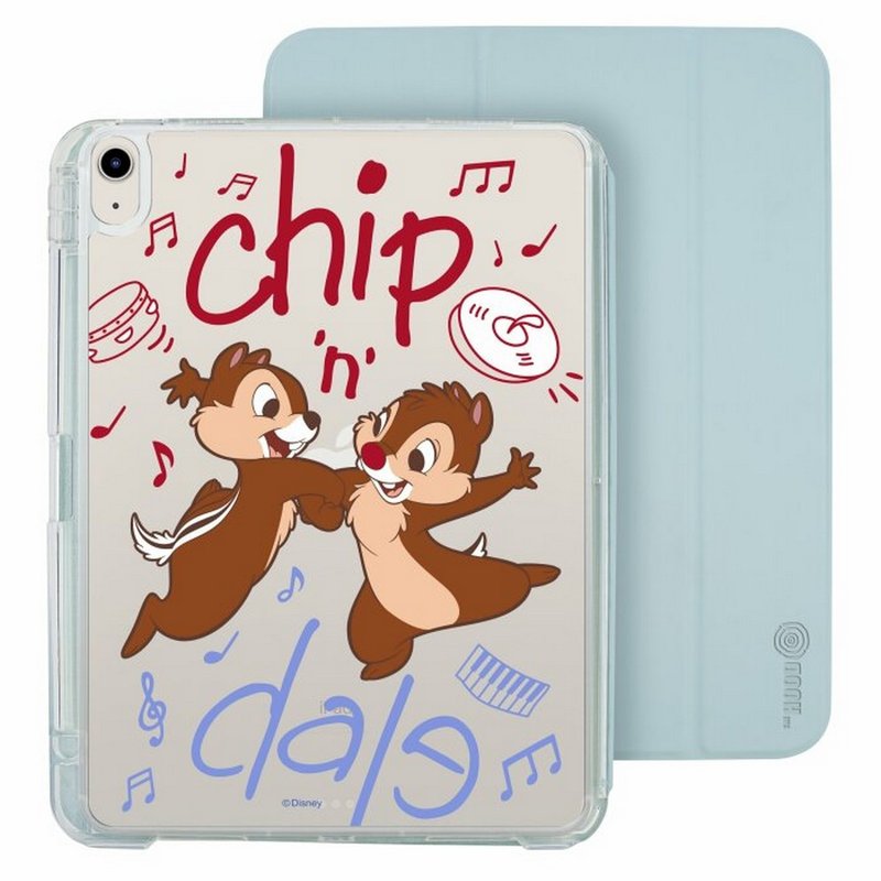 chip 'n' Dale iPad Air/Pro 2024 Detachable Clear Case Folio Case - เคสแท็บเล็ต - พลาสติก หลากหลายสี