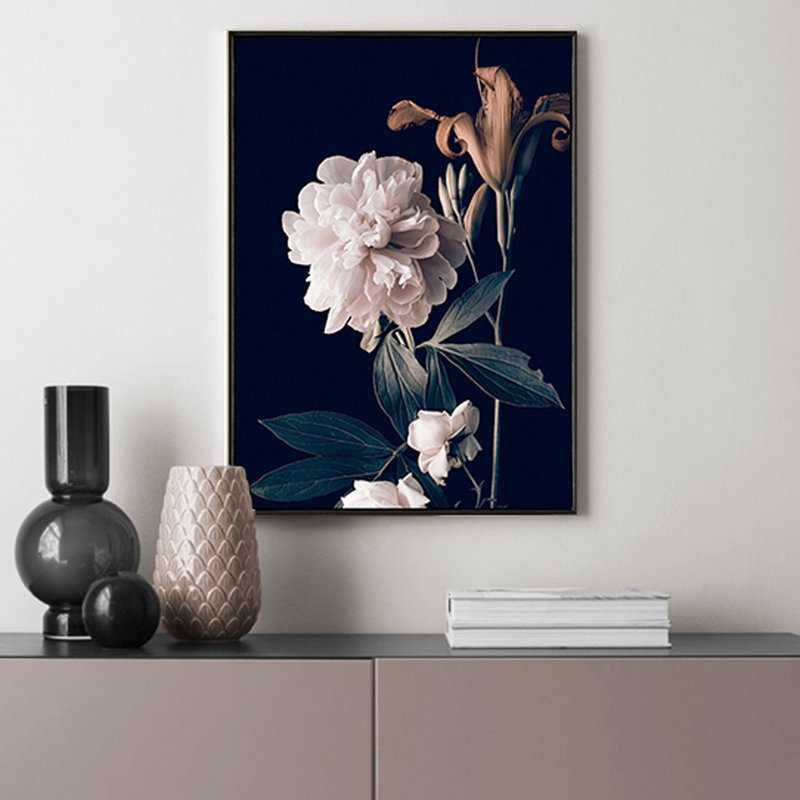 雍容華貴•牡丹II-玄關掛畫/臥房/複製畫/花/床頭櫃/新年佈置 - 海報/掛畫/掛布 - 其他材質 多色