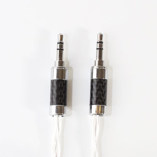 川木音箱 x ChuanMu Audio 發燒級 3.5mm 公對公【川木】全新現貨【W251】純銀 對錄線