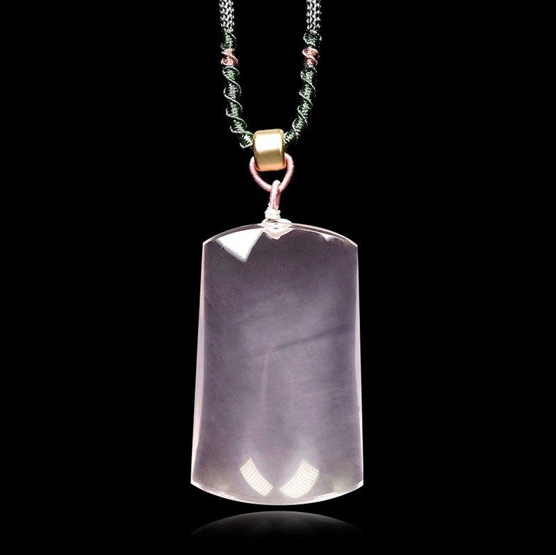 Rose Quartz Top Grade 32.8g Pendant - Necklaces - Semi-Precious Stones Multicolor