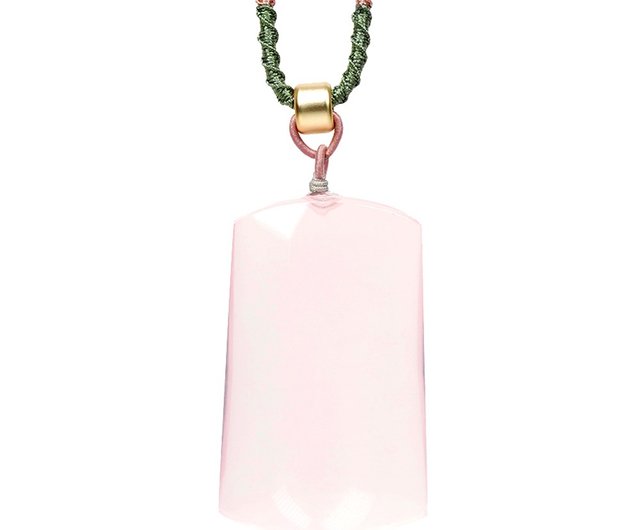 Zhengjia Jewelry] ローズクォーツ トップ ハイビスカス ローズ