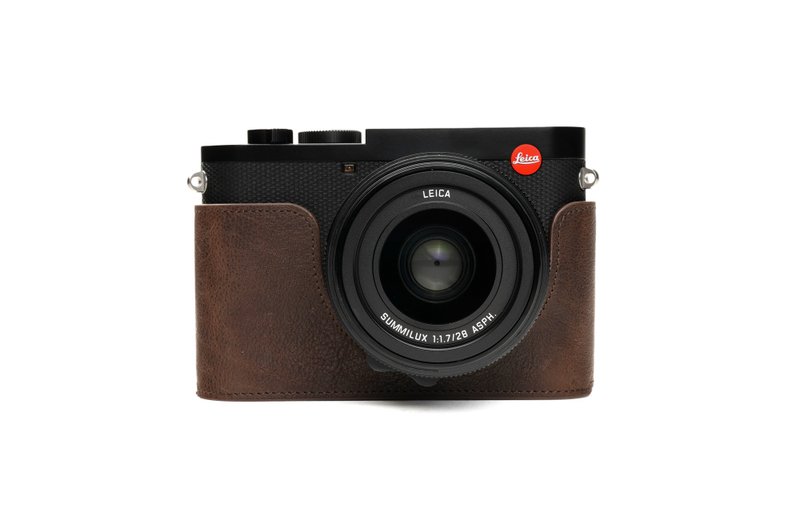 Leather Camera Case for Leica Q2 - Cameras - Genuine Leather Multicolor