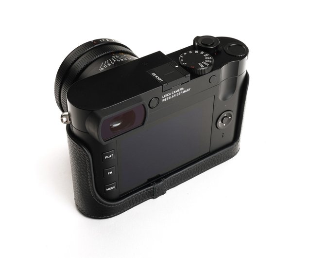 mi81 真皮開底底座Leica Q2 - 設計館mi81 菲林/即影即有相機- Pinkoi