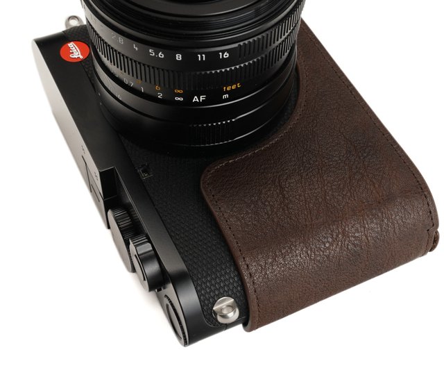 本革オープンベース Leica Q2 - ショップ mi81 カメラ・チェキ