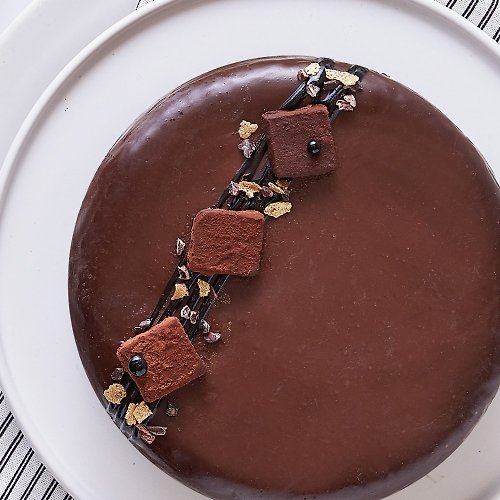 La Fruta 朗芙法式甜點 【La Fruta 朗芙】法國純生黑巧克力蛋糕 / 6吋