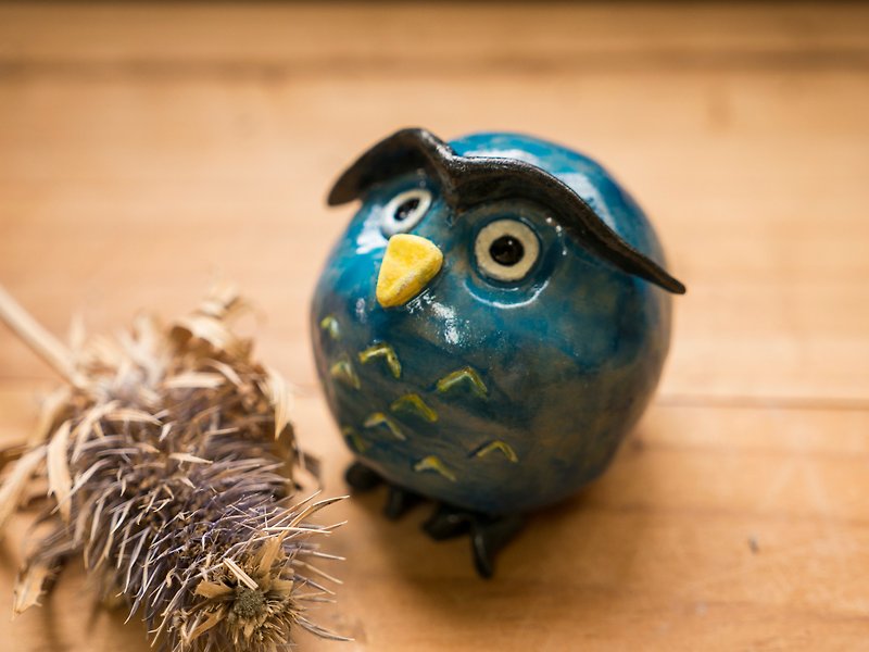 Limited owl owl (one entry) - Items for Display - Pottery 