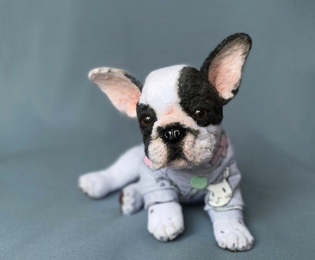 フレンチ ブルドッグ 犬 ぬいぐるみ ハンドメイド ぬいぐるみ おもちゃ 子犬 Amazon.co.jp: YONLIT 本物そっくりのフレンチブルドッグ