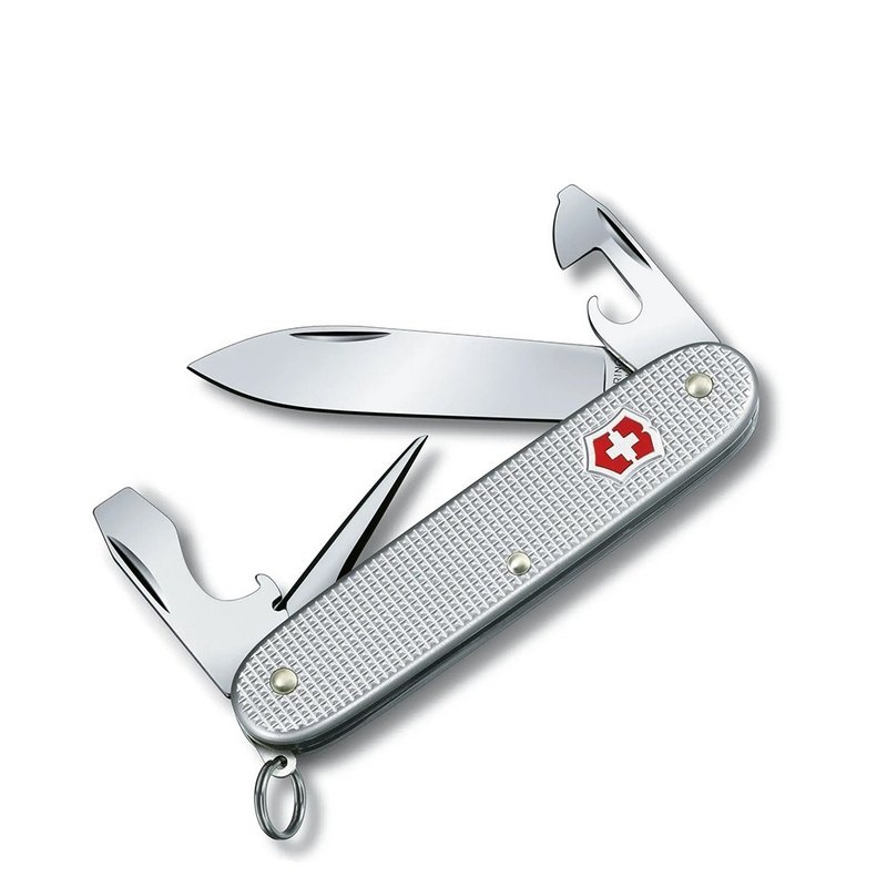 VICTORINOX 瑞士維氏 瑞士刀 Alox 8用 93mm 銀 0.8201.26 - 露營用品 - 不鏽鋼 銀色