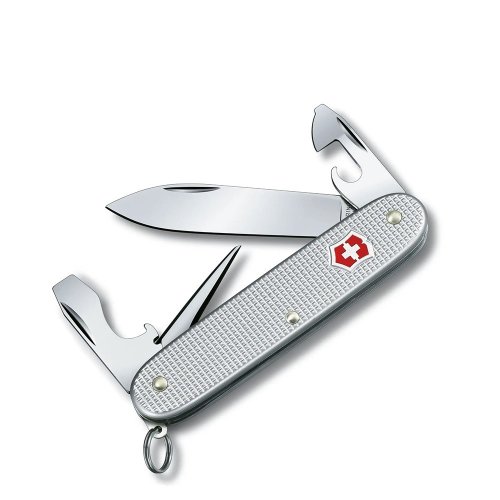 城市視角 VICTORINOX 瑞士維氏 瑞士刀 Alox 8用 93mm 銀 0.8201.26
